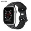 Λουράκι Σιλικόνης Sonique Sport για Apple Watch (42/44/45/49MM) Μαύρο