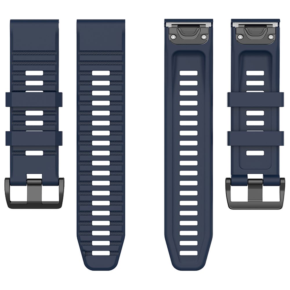 Λουράκι Σιλικόνης Stripe Band Sonique 26mm για Garmin Fenix 3/3HR/5X/5X PLUS/6X/6X PRO/7X/Tactix 7/Tactix Delta/Enduro Μπλε Σκούρο