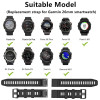 Λουράκι Σιλικόνης Stripe Band Sonique 26mm για Garmin Fenix 3/3HR/5X/5X PLUS/6X/6X PRO/7X/Tactix 7/Tactix Delta/Enduro Μπορντό