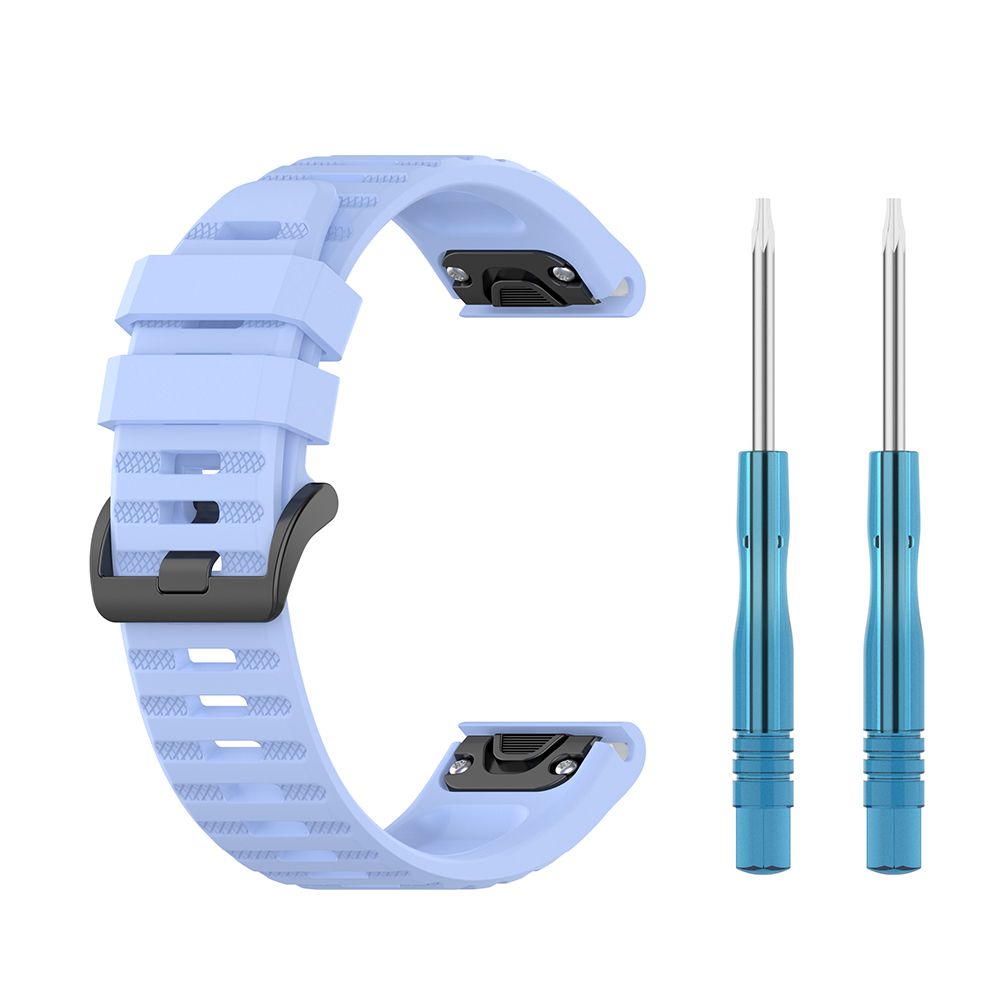 Λουράκι Σιλικόνης Stripe Band Sonique για Garmin Fenix 5/5 Plus/6/6 Pro/7/Sapphire/EPIX gen2/Descent G1/forerunner 935/945/955 Λιλά