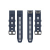 Λουράκι Σιλικόνης Stripe Band Sonique για Garmin Fenix 5/5 Plus/6/6 Pro/7/Sapphire/EPIX gen2/Descent G1/forerunner 935/945/955 Μπλε Σκούρο