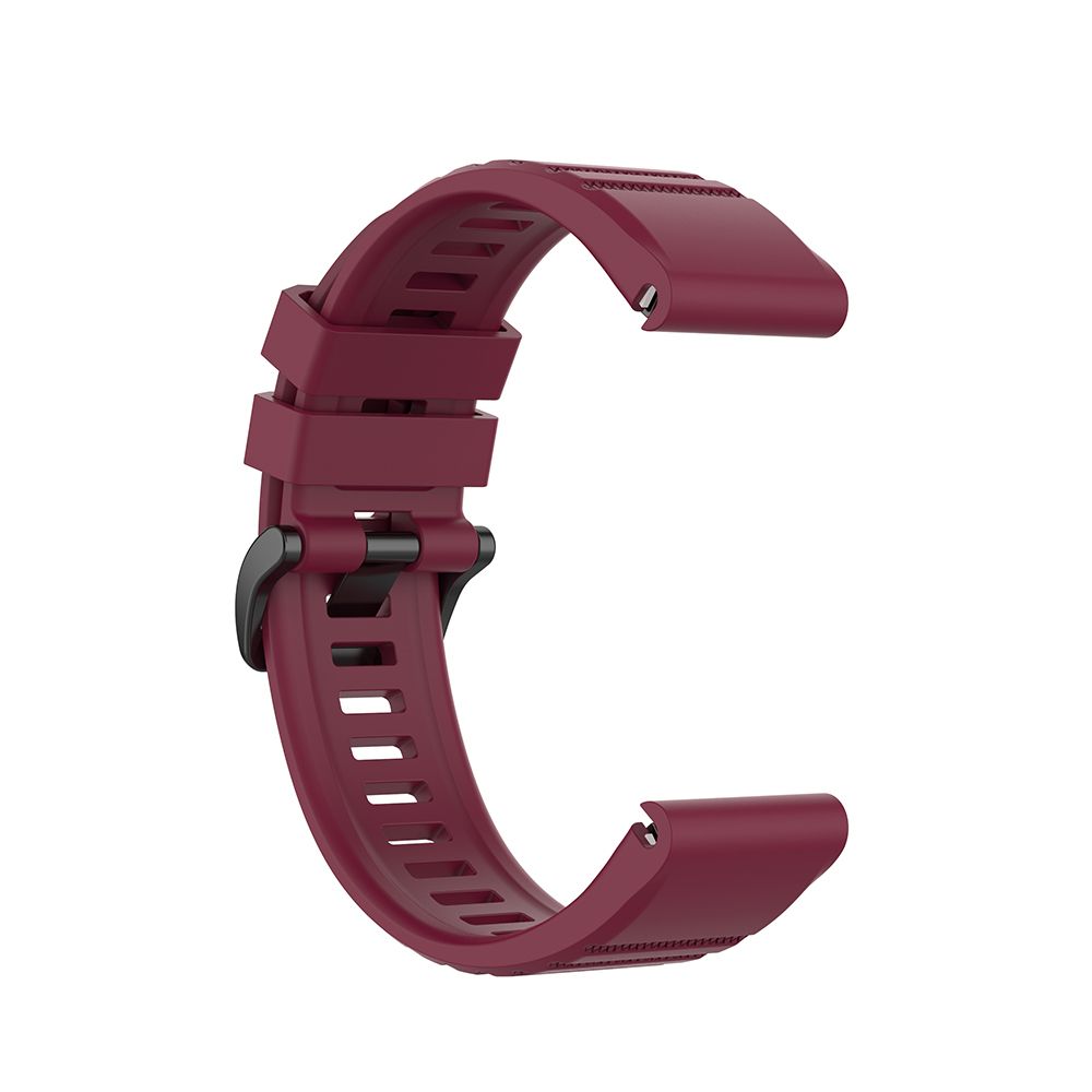 Λουράκι Σιλικόνης Stripe Band Sonique για Garmin Fenix 5/5 Plus/6/6 Pro/7/Sapphire/EPIX gen2/Descent G1/forerunner 935/945/955 Μπορντό