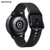 Λουράκι Σιλικόνης Universal Soft Band Sonique 22mm για Samsung, Huawei, Amazfit, Xiaomi, Honor Μαύρο