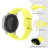 Λουράκι Σιλικόνης Universal Soft Band Sonique 20mm για Samsung, Huawei, Amazfit, Xiaomi, Honor Κίτρινο