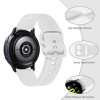 Λουράκι Σιλικόνης Universal Soft Band Sonique 20mm για Samsung, Huawei, Amazfit, Xiaomi, Honor Λευκό