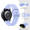 Λουράκι Σιλικόνης Universal Soft Band Sonique 20mm για Samsung, Huawei, Amazfit, Xiaomi, Honor Λιλά