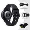 Λουράκι Σιλικόνης Universal Soft Band Sonique 20mm για Samsung, Huawei, Amazfit, Xiaomi, Honor Μαύρο
