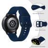 Λουράκι Σιλικόνης Universal Soft Band Sonique 20mm για Samsung, Huawei, Amazfit, Xiaomi, Honor Μπλε Σκούρο
