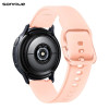 Λουράκι Σιλικόνης Universal Soft Band Sonique 20mm για Samsung, Huawei, Amazfit, Xiaomi, Honor Ροζ