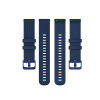 Λουράκι Σιλικόνης Dot Band Sonique 18mm για Garmin Forerunner255S/Venu 2S/vivomove 3S/vivoactive 4S Μπλε Σκούρο