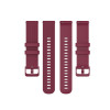 Λουράκι Σιλικόνης Dot Band Sonique 20mm για Garmin vivomove/venu/Forerunner/Vivomove/Vivoactive Μπορντό