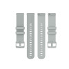Λουράκι Σιλικόνης Dot Band Sonique 22mm για Garmin forerunner 255/255 music/Venu 2/vivoactive4 Γκρι