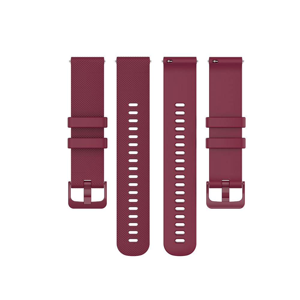 Λουράκι Σιλικόνης Dot Band Sonique 22mm για Garmin forerunner 255/255 music/Venu 2/vivoactive4 Μπορντό