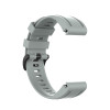 Λουράκι Σιλικόνης Stripe Dot Band Sonique 20mm για Garmin Fenix 7S/5S/5S Plus/6S/6S Pro/instinct 2S Γκρι