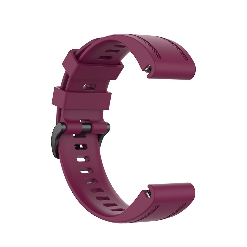Λουράκι Σιλικόνης Stripe Dot Band Sonique 20mm για Garmin Fenix 7S/5S/5S Plus/6S/6S Pro/instinct 2S Μπορντό