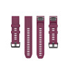 Λουράκι Σιλικόνης Stripe Dot Band Sonique 20mm για Garmin Fenix 7S/5S/5S Plus/6S/6S Pro/instinct 2S Μπορντό