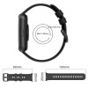 Λουράκι Σιλικόνης Soft Band Sonique για Huawei Fit 2 Active Μπλε Σκούρο