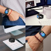 Λουράκι Σιλικόνης Soft Band Sonique για Huawei Fit 2 Active Μπλε Σκούρο