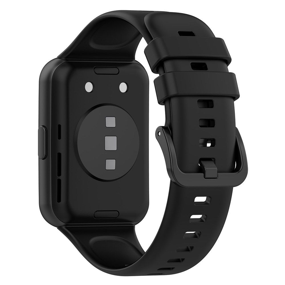 Λουράκι Σιλικόνης Soft Band Sonique για Huawei Fit 2 Active Μαύρο