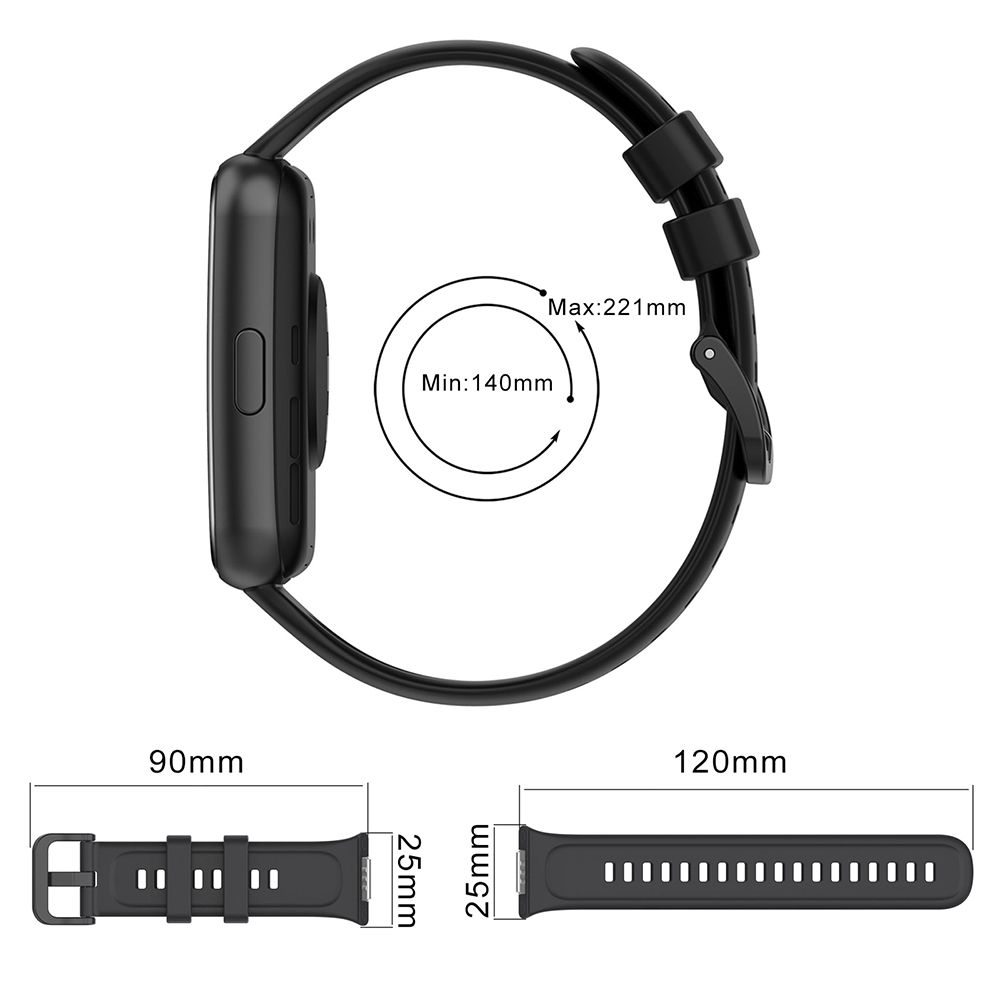 Λουράκι Σιλικόνης Soft Band Sonique για Huawei Fit 2 Active Μωβ Ανοιχτό