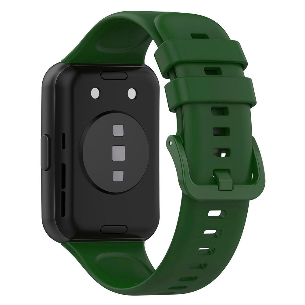 Λουράκι Σιλικόνης Soft Band Sonique για Huawei Fit 2 Active Πράσινο Σκούρο