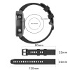 Λουράκι Σιλικόνης Sport Band Sonique 22mm για Amazfit GTR 3/ GTR 4/ GTR 47mm/GTR 3 pro/GTR 2e/GTR 2/3 Stratos/2 Stratos Μαύρο / Λαχανί
