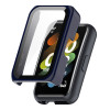 Θήκη Προστασία PC + Tempered Glass Sonique για Huawei Band Band 6 / Band 7 Μπλε Σκούρο