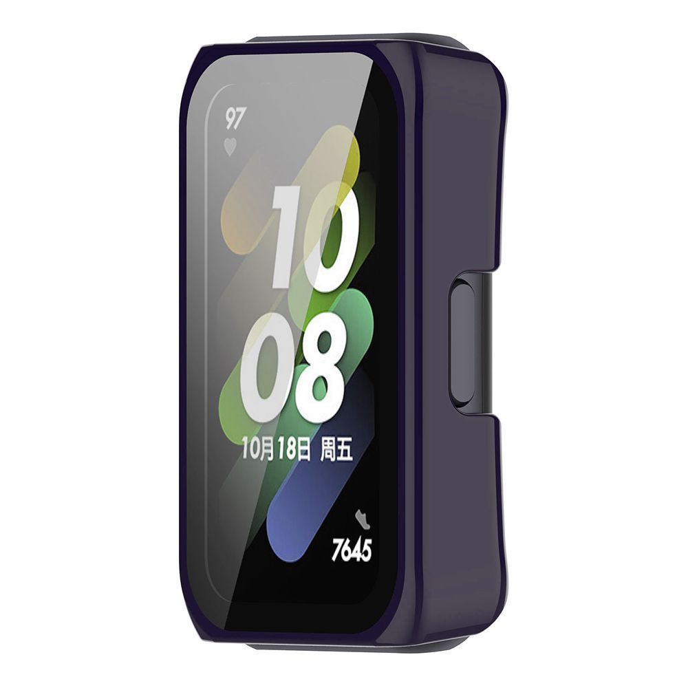 Θήκη Προστασία PC + Tempered Glass Sonique για Huawei Band Band 6 / Band 7 Μπλε Σκούρο