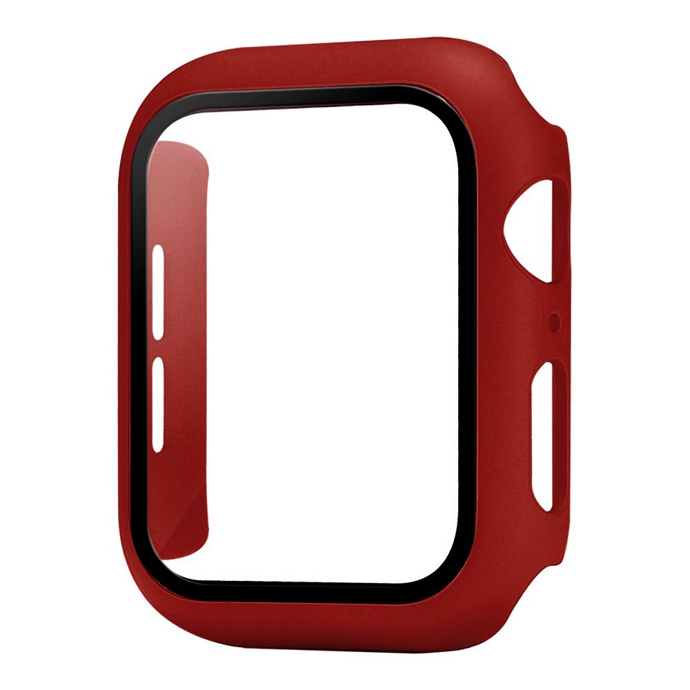 Θήκη Προστασία PC + Tempered Glass Sonique για Apple Watch Apple Watch 1/2/3 38 mm Κόκκινο