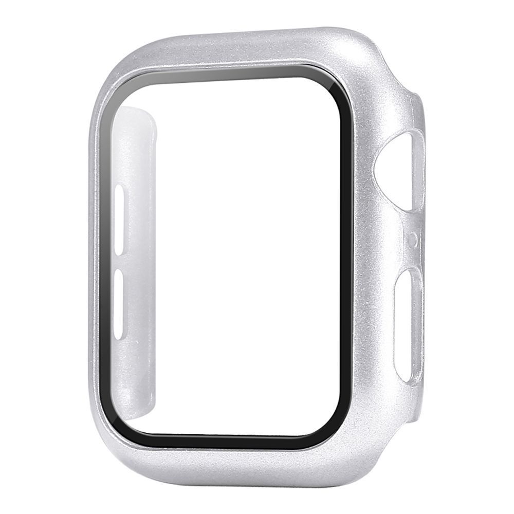 Θήκη Προστασία PC + Tempered Glass Sonique για Apple Watch Apple Watch 7/8/9 45mm Ασημί