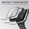 Θήκη Προστασία PC + Tempered Glass Sonique για Apple Watch Apple Watch 7/8/9 45mm Μπλε Σκούρο