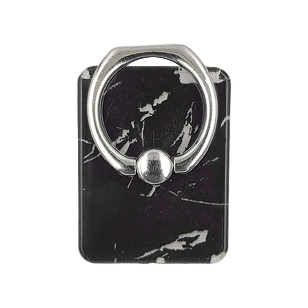 Αυτοκόλλητο Δαχτυλίδι Bracket Marble Μαύρο