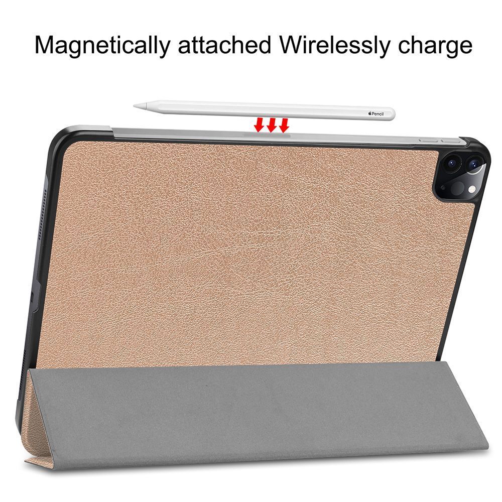Θήκη Tablet Smartcase Slim Sonique για Apple iPad Pro 12,9" 4th/5th/6th Gen 2020/2021/2022 Ροζ Χρυσό