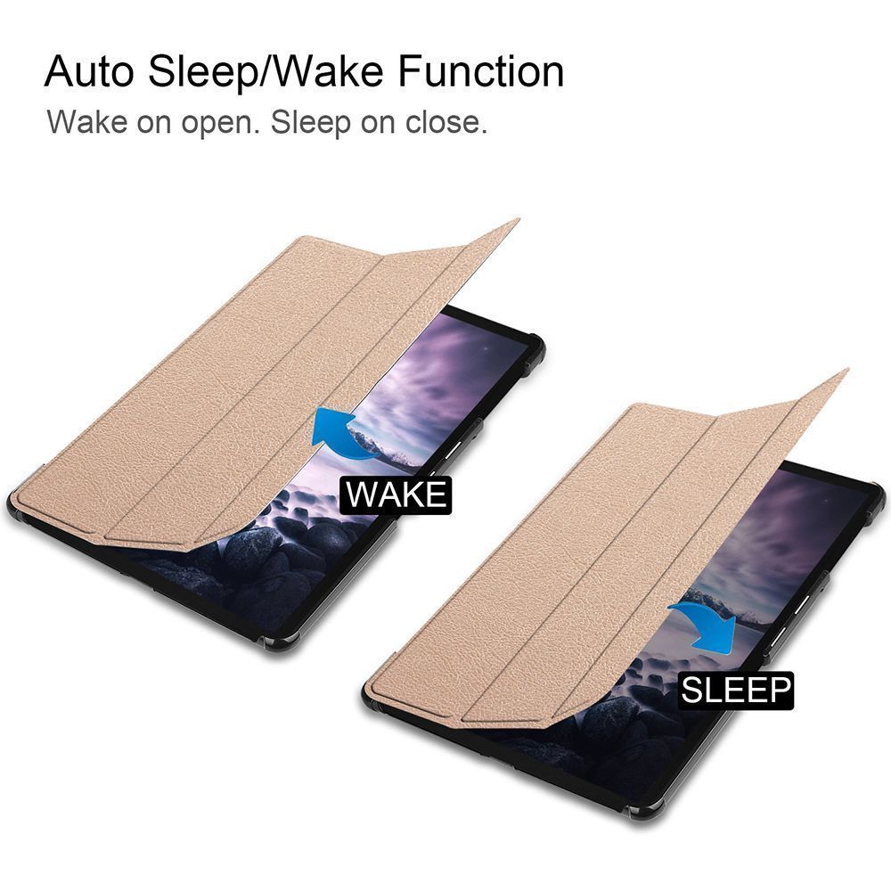 Θήκη Tablet Smartcase Slim Sonique για Samsung Galaxy TAB A 10.5" 2018 T590/T595 Ροζ Χρυσό