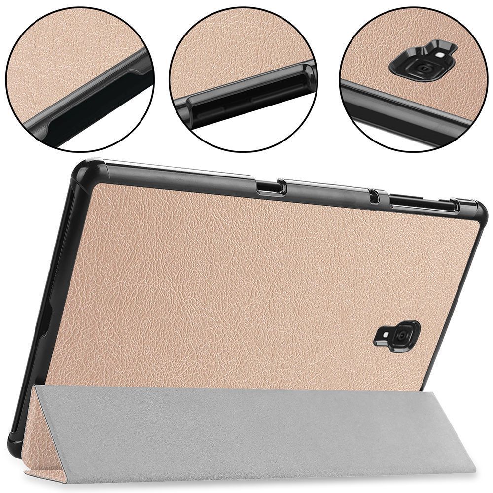 Θήκη Tablet Smartcase Slim Sonique για Samsung Galaxy TAB A 10.5" 2018 T590/T595 Ροζ Χρυσό