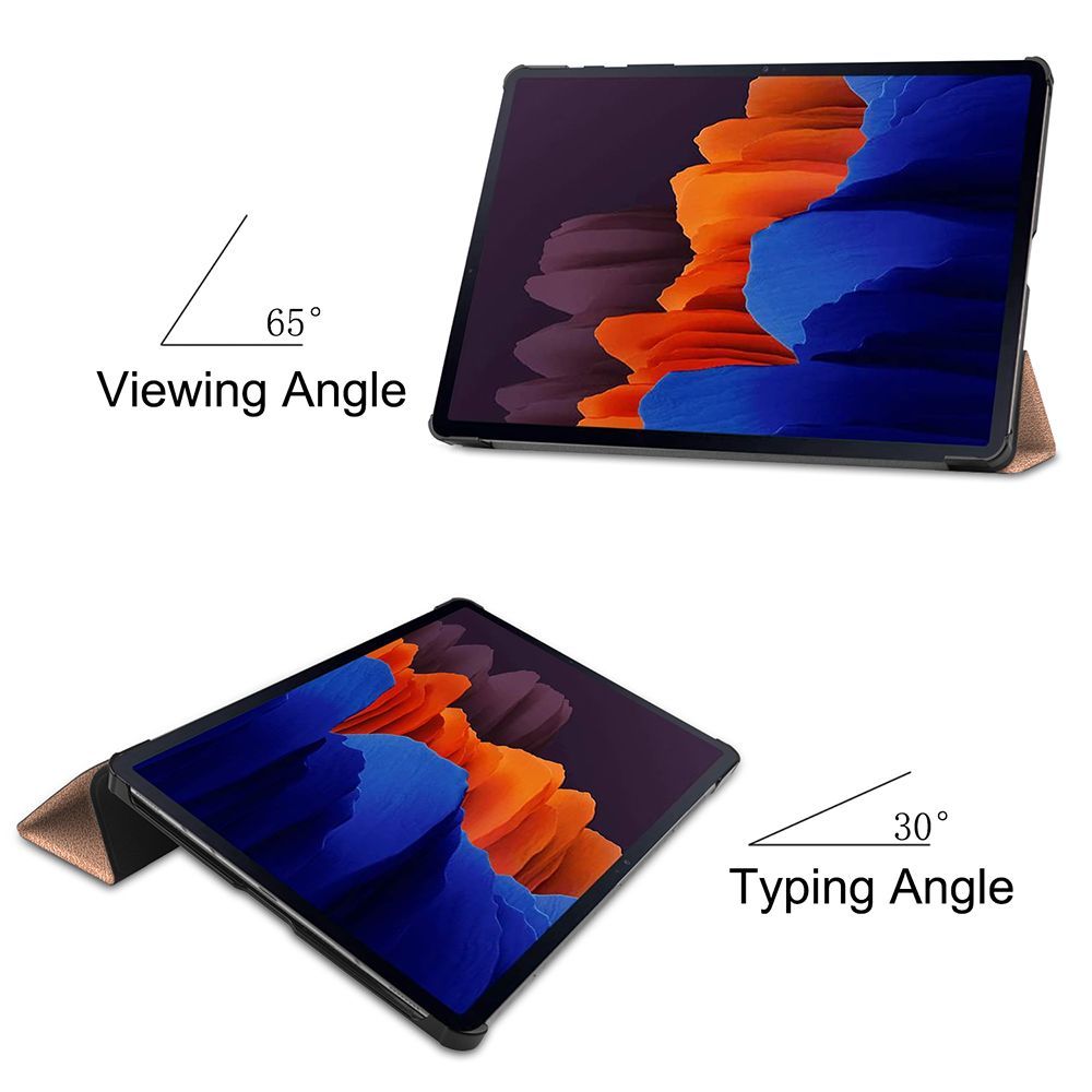 Θήκη Tablet Smartcase Slim Sonique για Samsung Galaxy TAB S7+ 12.4" / Galaxy TAB S8+ 12.4" Ροζ Χρυσό