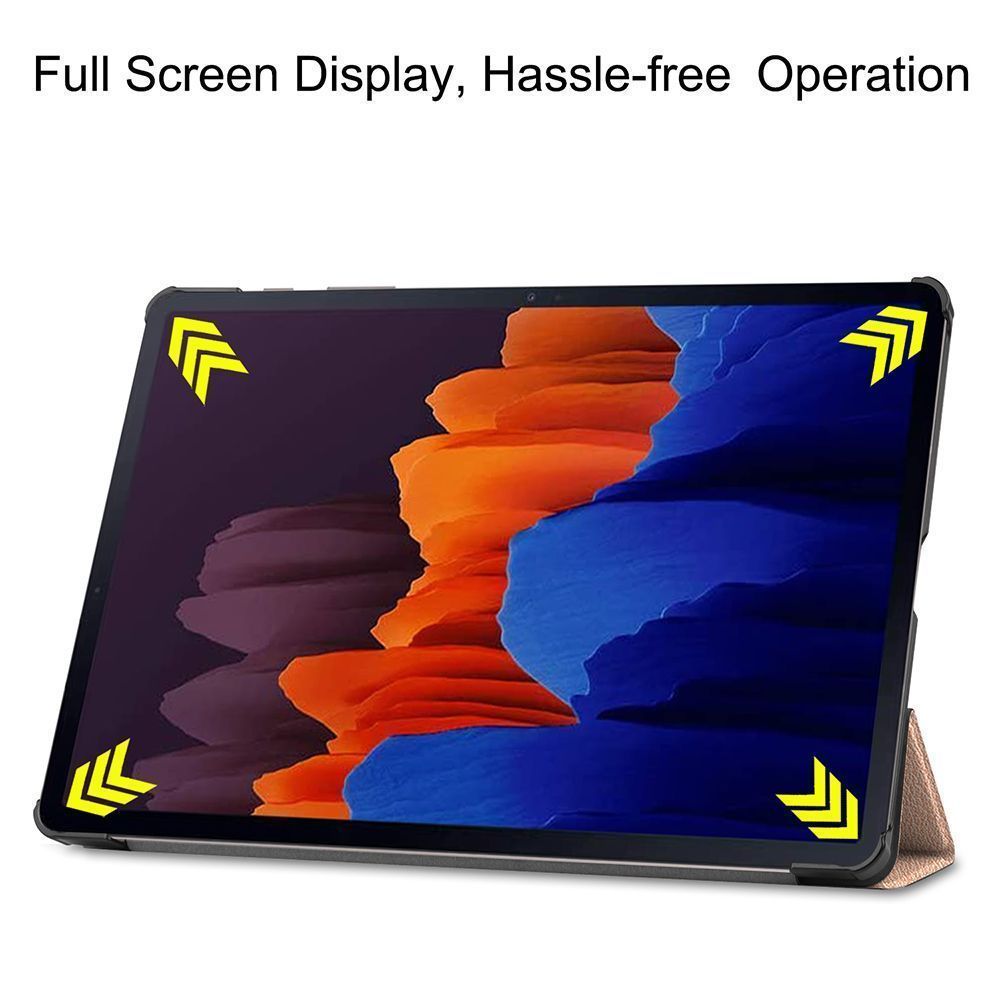 Θήκη Tablet Smartcase Slim Sonique για Samsung Galaxy TAB S7+ 12.4" / Galaxy TAB S8+ 12.4" Ροζ Χρυσό