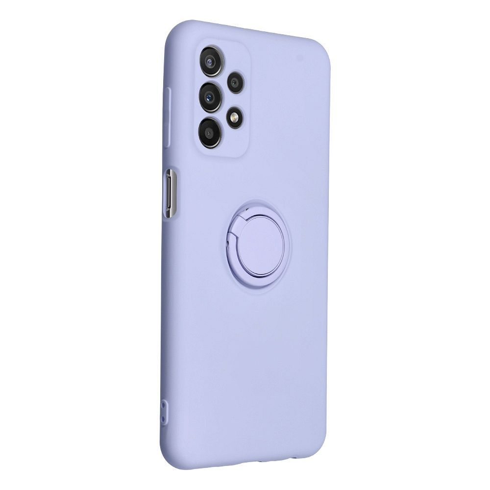 Θήκη Σιλικόνης Ring Case Samsung Galaxy A23 5G / Galaxy A23 4G Λιλά