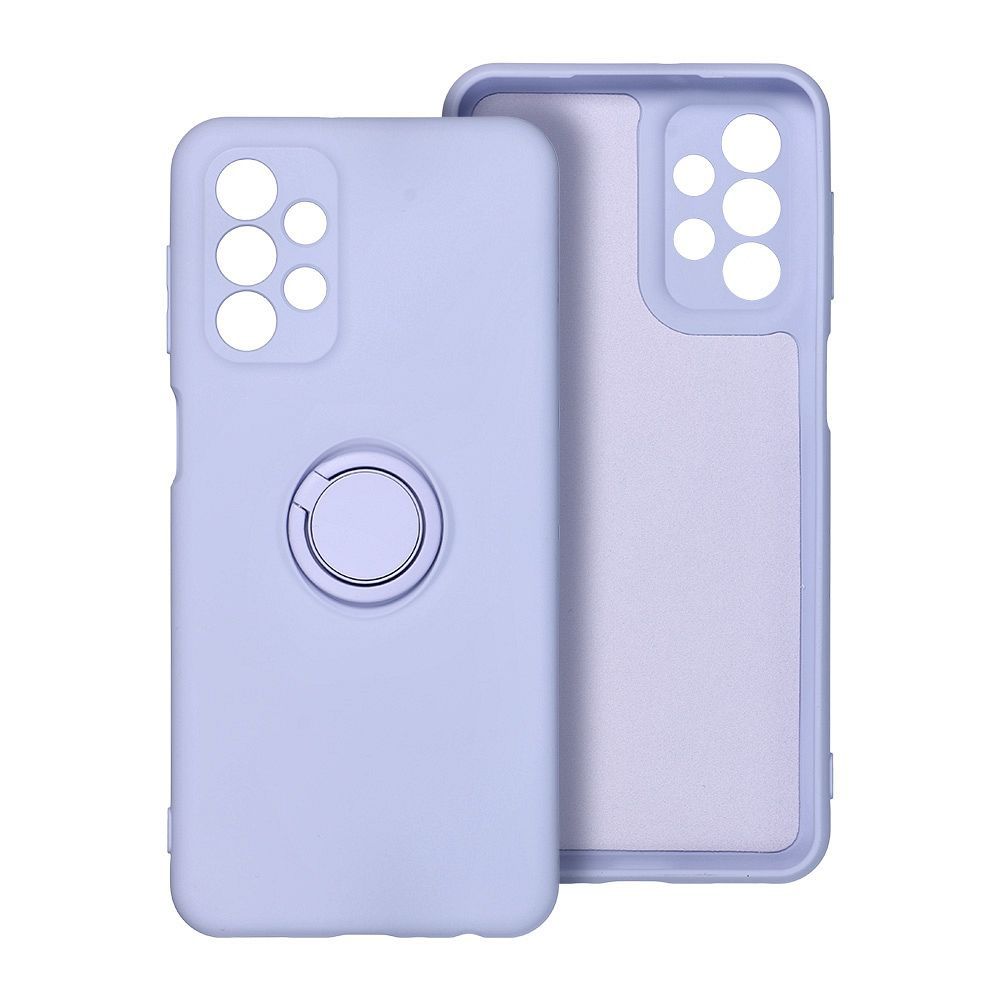 Θήκη Σιλικόνης Ring Case Samsung Galaxy A23 5G / Galaxy A23 4G Λιλά