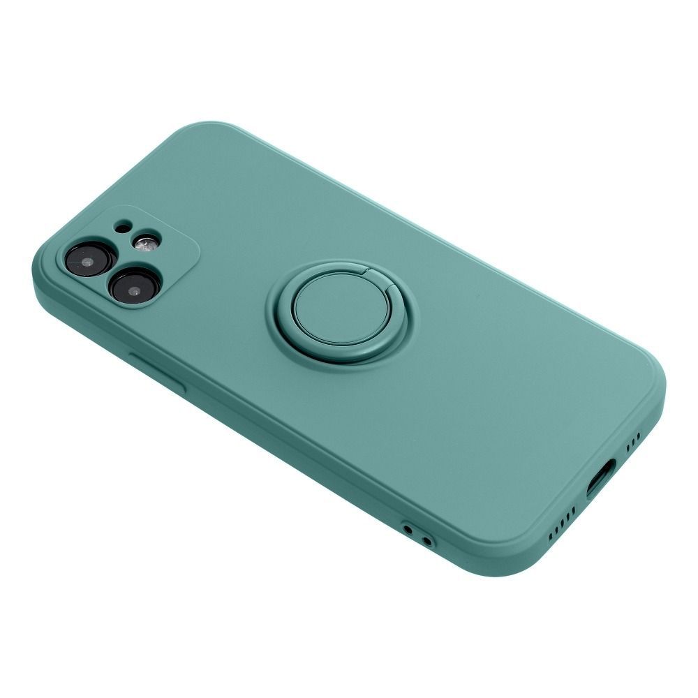 Θήκη Σιλικόνης Ring Case Xiaomi Redmi Note 11 4G / Redmi Note 11S Πράσινο Σκούρο