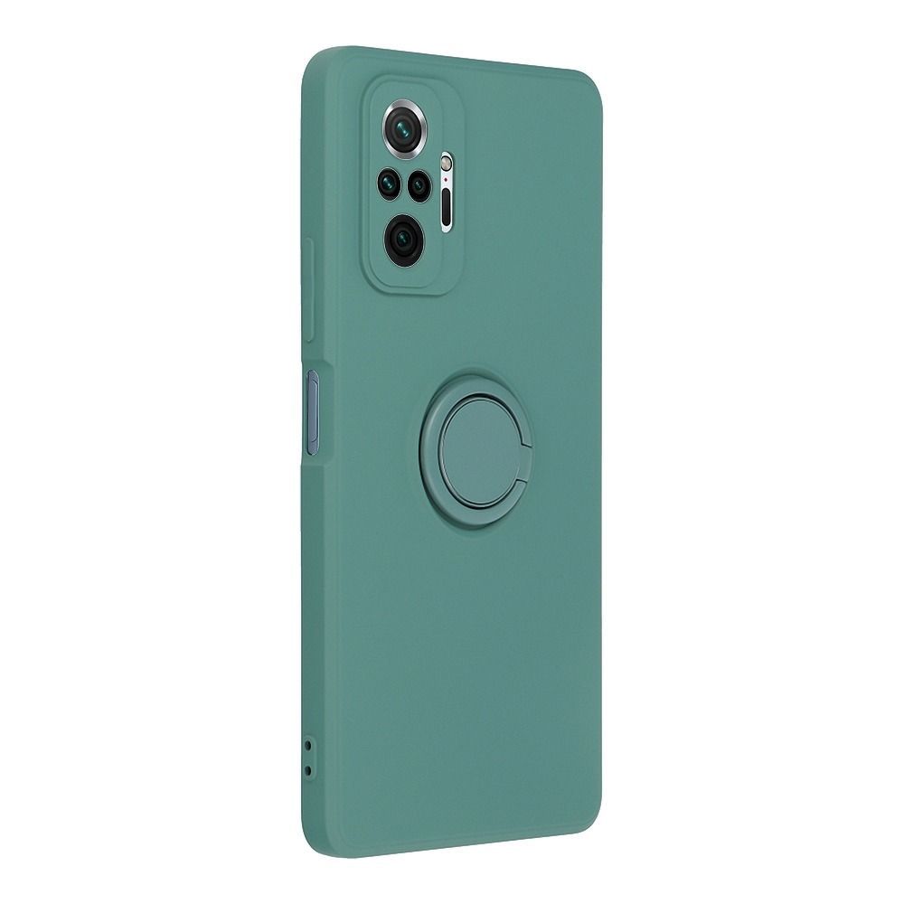 Θήκη Σιλικόνης Ring Case Xiaomi Redmi Note 11 4G / Redmi Note 11S Πράσινο Σκούρο
