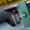 Θήκη Σιλικόνης Ring Case Xiaomi Redmi Note 11 4G / Redmi Note 11S Πράσινο Σκούρο