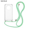 Θήκη Σιλικόνης με Κορδόνι Sonique Armor Clear Huawei Nova Y90 Βεραμάν