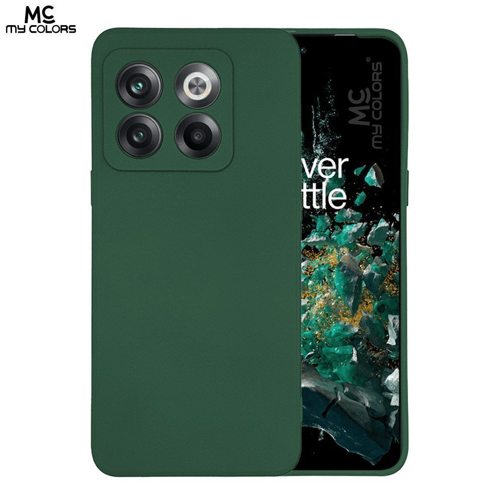 Θήκη Σιλικόνης My Colors Sonique OnePlus OnePlus 10T Πράσινο Σκούρο