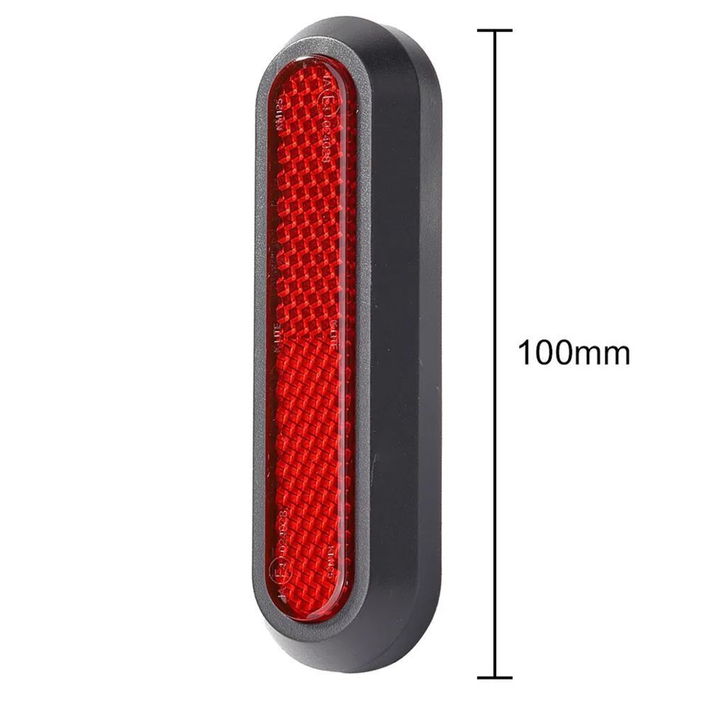Ανακλαστικά Καπάκια για Xiaomi M365/PRO/1S/PRO 2/Mi 3 Κόκκινο
