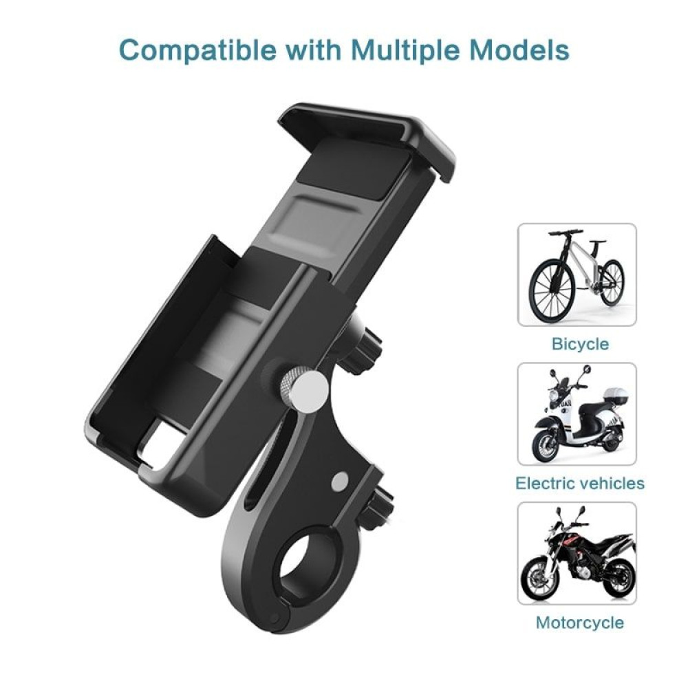 Μεταλική Βάση Κινητού για e-Scooter / Bike T5I Μαύρο