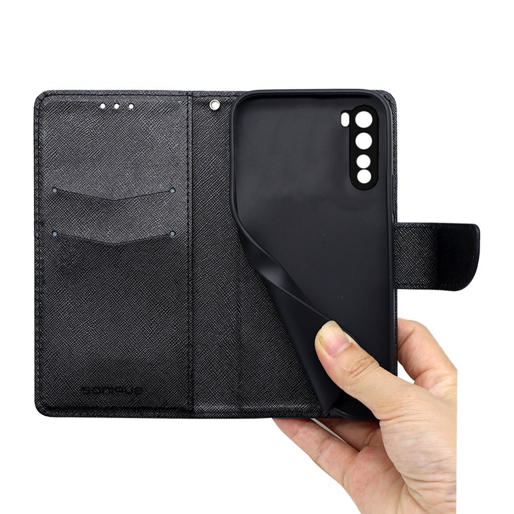 Θήκη Πορτοφόλι Sonique Trend Wallet OnePlus Nord Μαύρο