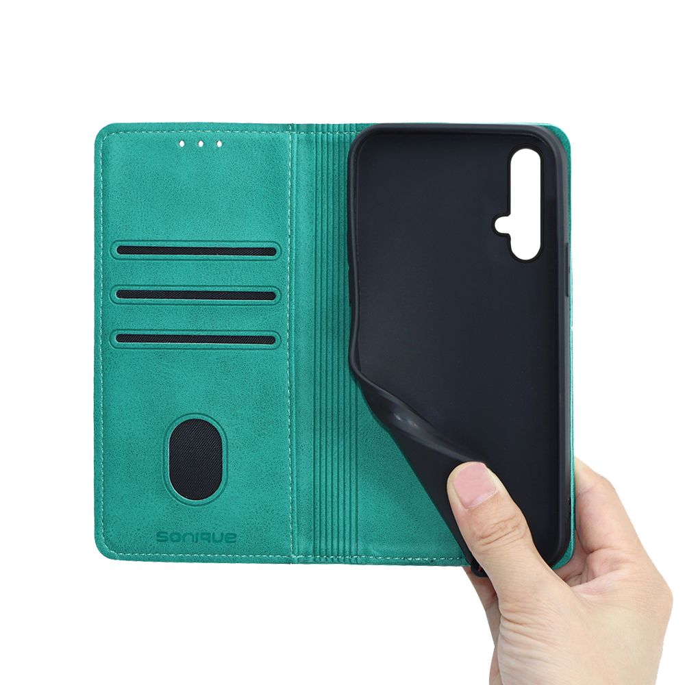 Θήκη Πορτοφόλι Vintage Magnet Wallet Sonique Honor 20 / Nova 5T Βεραμάν