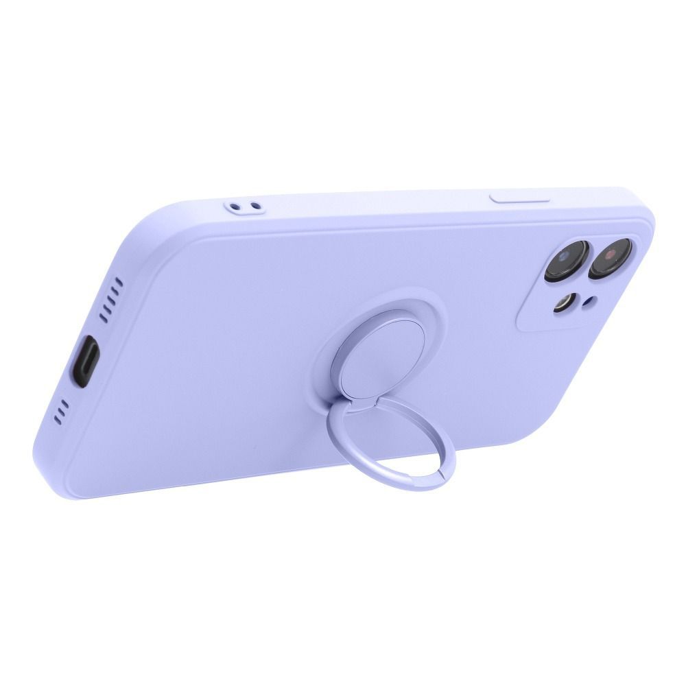 Θήκη Σιλικόνης Ring Case Samsung Galaxy A52 4G/5G / Galaxy A52s 5G Λιλά