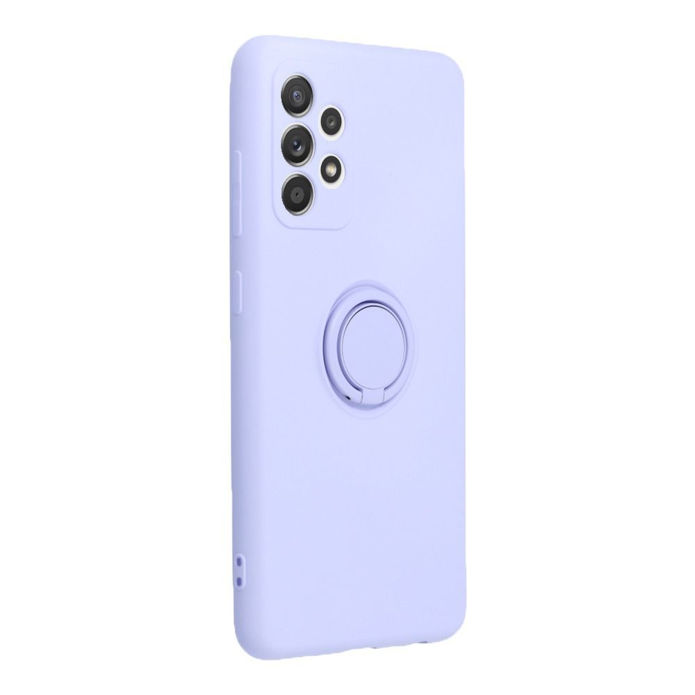 Θήκη Σιλικόνης Ring Case Samsung Galaxy A53 5G Λιλά